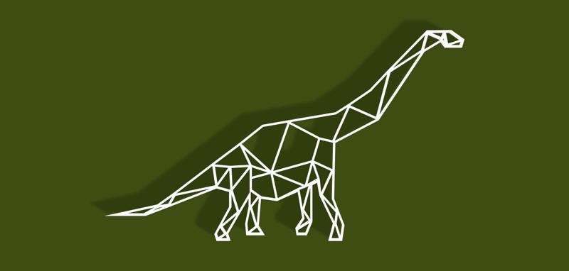 Geometric Brontosaurus