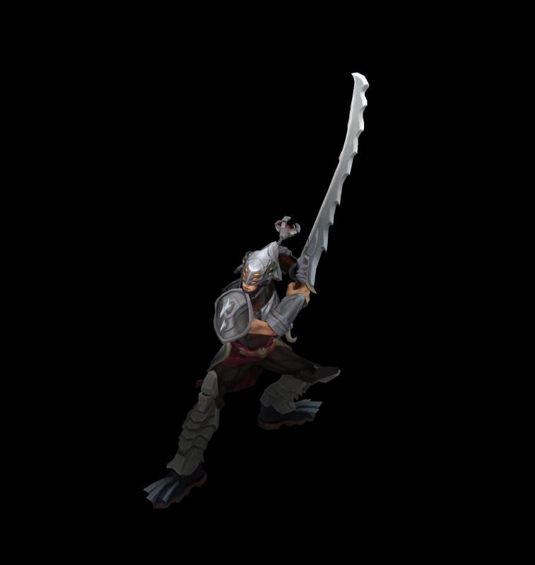 Headhunter Master Yi League of Legends 3D print model