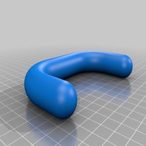 round loop handle openSCAD module