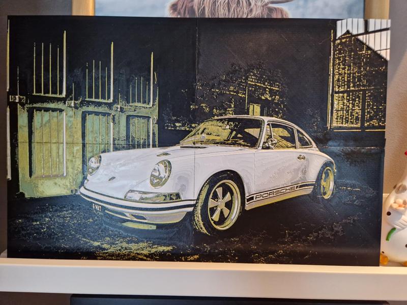 Porsche 911 - HueForge