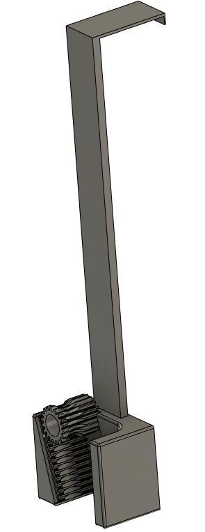 Gravity Broom Holder with door hanging hook