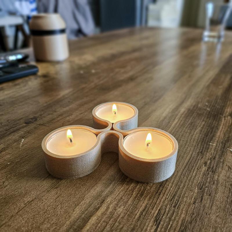 Triple Candle Holder