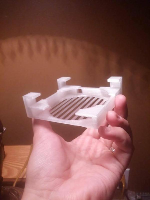 Surface pro fan mount