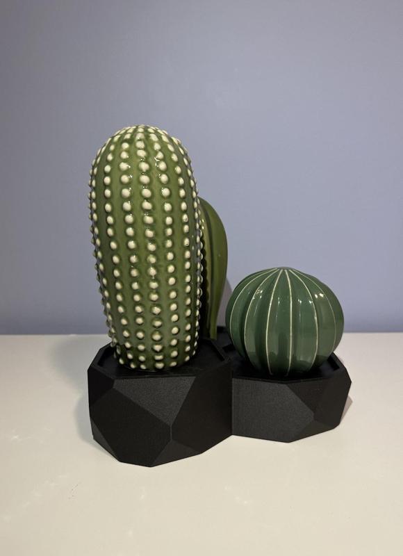 3D printed stand for ikea glass cactus SJÄLSLIGT
