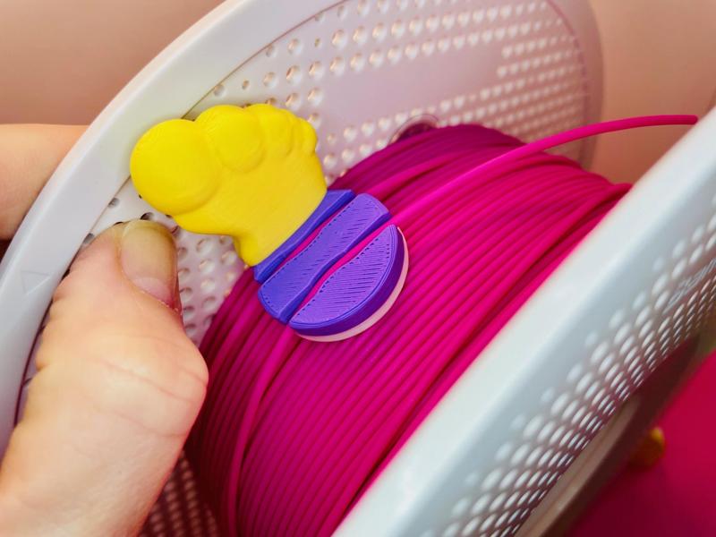 Your Friendly Filament Clip:  Foot