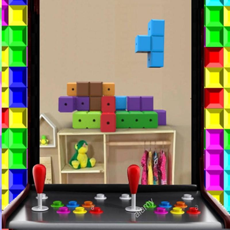 T-TRIX - PIEZAS DE TETRIS ENSAMBLABLES (assembled tetris pieces)