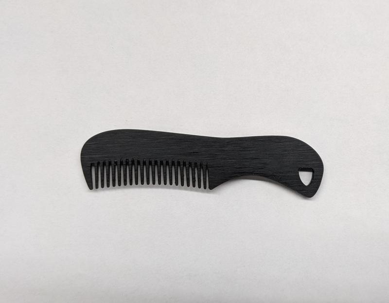Mustache/Beard Comb Keychain