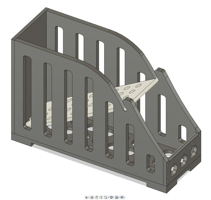 Utensil drying rack/shelf (easy to clean)