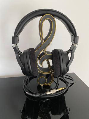 Headphone stand cleff - Violinschlüssel