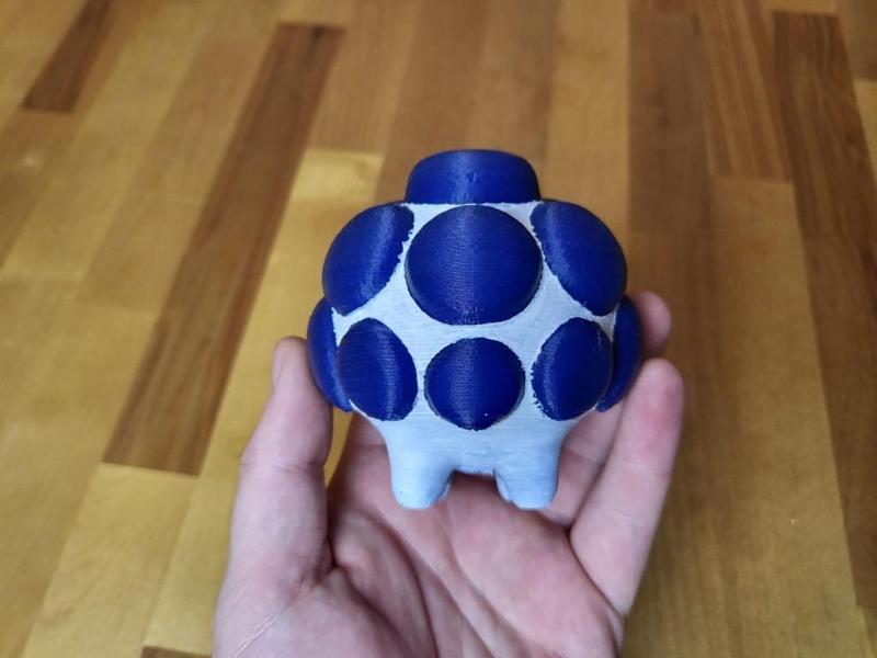 Footed Bubble Marble