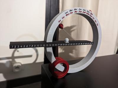 Perpetual Magnetic Calendar / Calendrier magnétique perpétuel