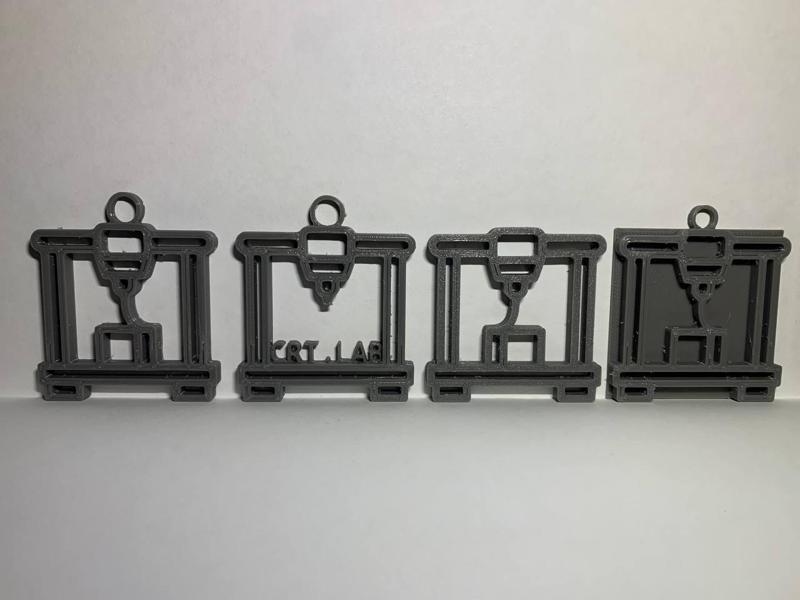 3D-printer keychain