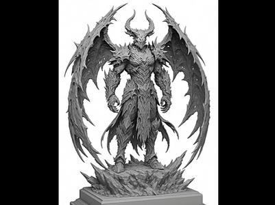 D&D Demon Fighter