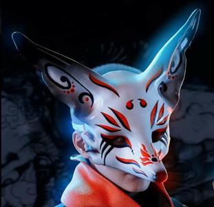 Japanese and Venice Festival Mask