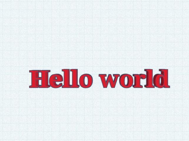 hello world
