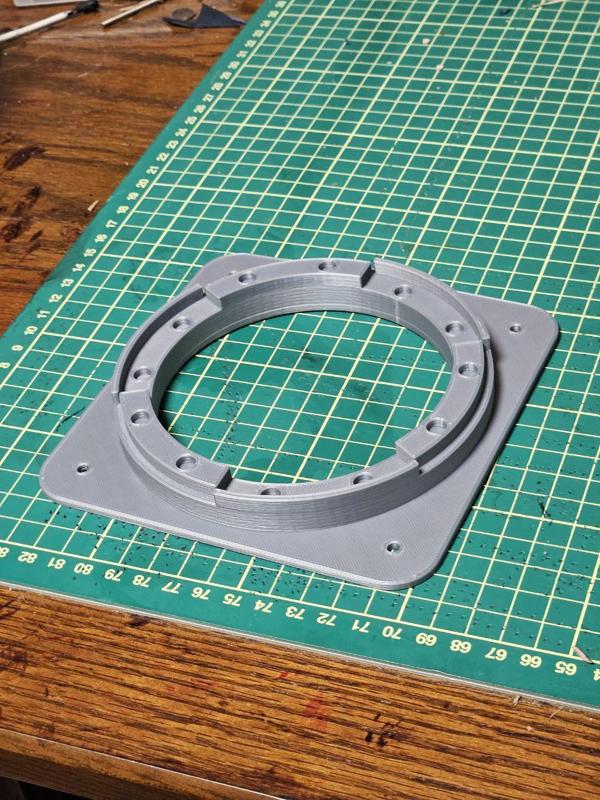 4 Inch Magnetic Coupler with Wall Flange