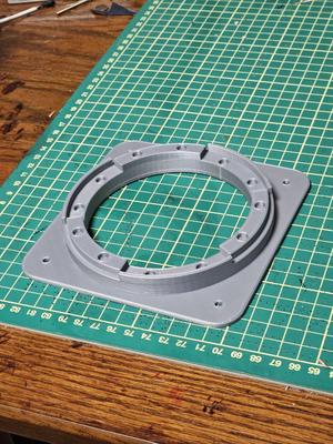 4 Inch Magnetic Coupler with Wall Flange