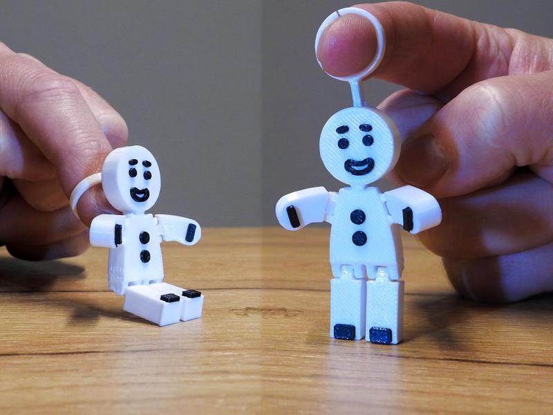 Gingerbread Man Fingertoy