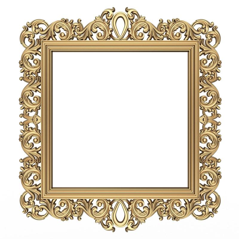 Classic Frame and Mirror 082