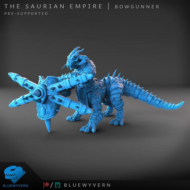 The Saurian Empire - Bow Gunner