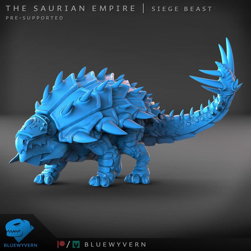 The Saurian Empire - Siege Beast
