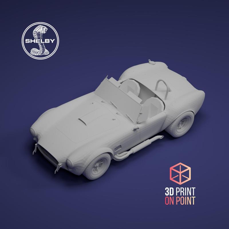 SHELBY COBRA 472 VINTAGE - 3D MODEL