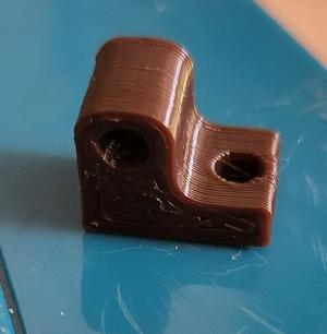 2.5mm wide zip tie/cable tie bracket