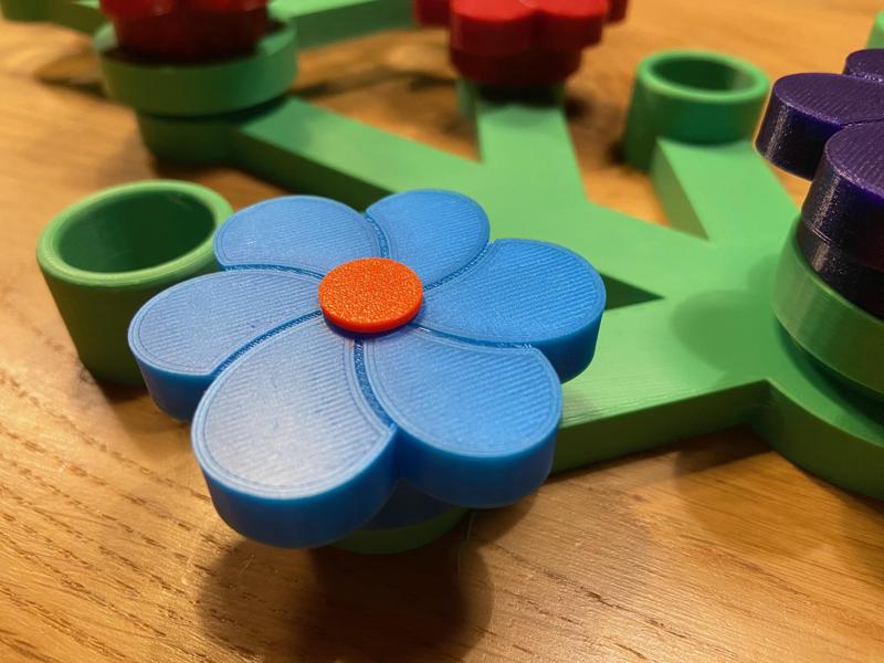 Flowers for Giant Lego Wreath