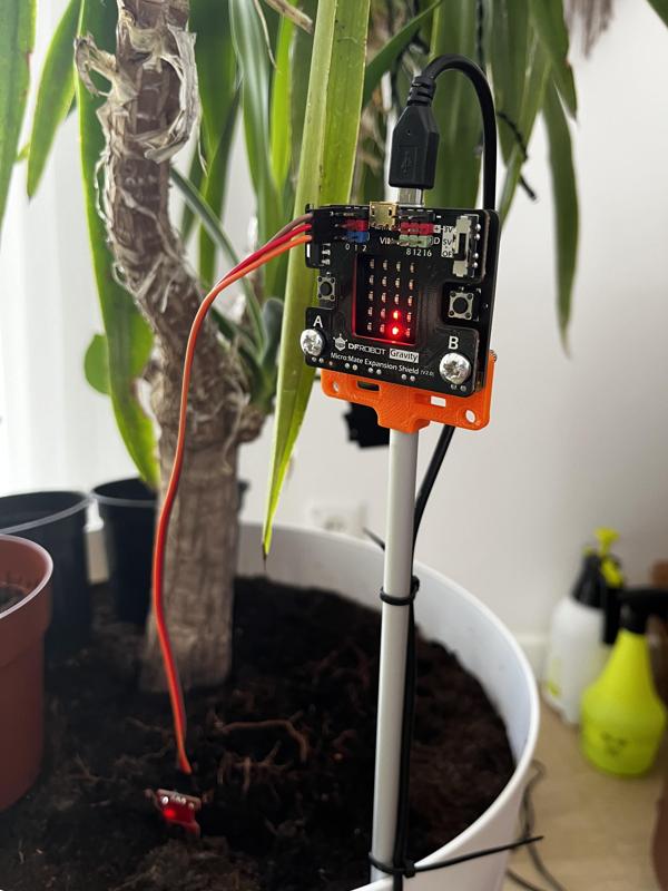 BBC microbit moisture sensor