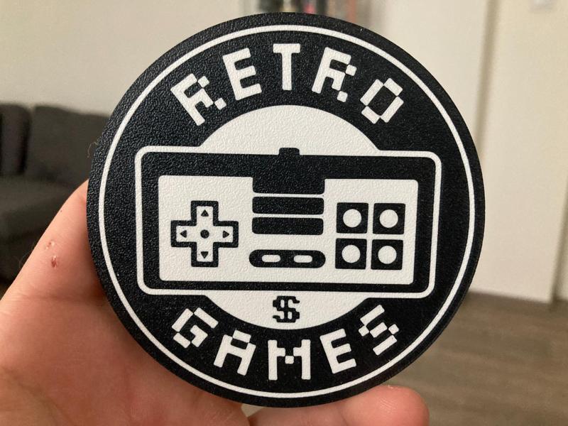 Retro Games coaster