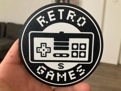 Retro Games coaster