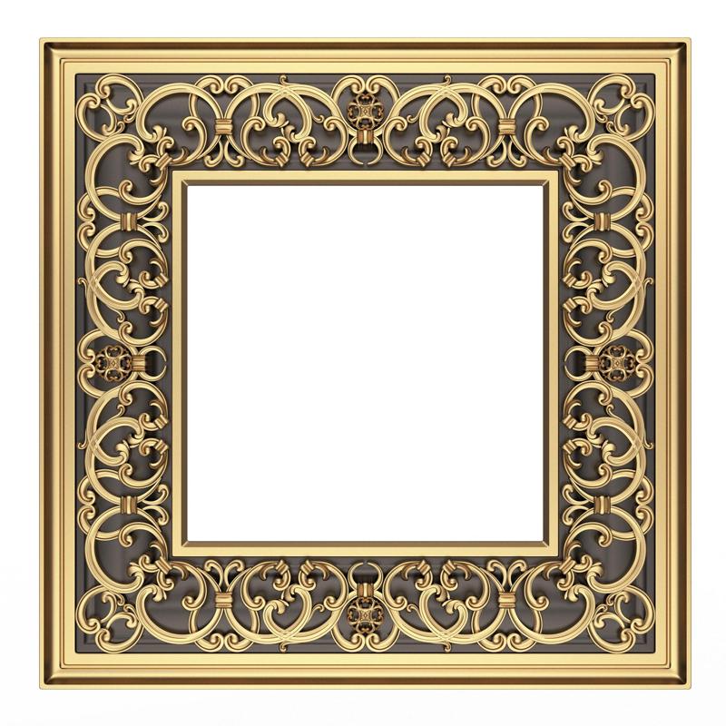 Classic Frame and Mirror 064