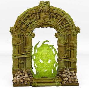 TRIBAL PORTAL WITH ITS SORCERER FACE EFFECT