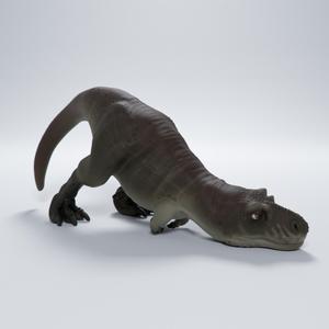 Tyrannosaurus Rex lazy cute dino - pre-supported