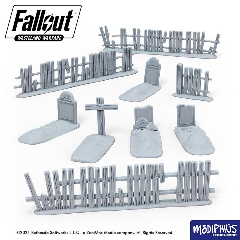 Fallout: Wasteland Warfare - Print at Home - Graveyard