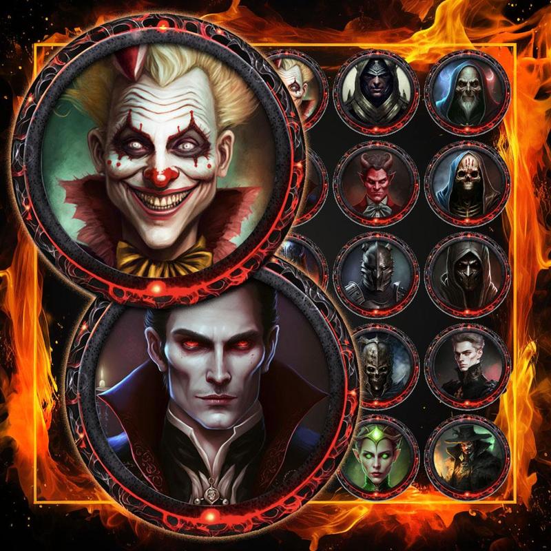 Villains - 15 Pack VTT / Printable Tokens