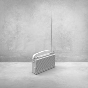 Vintage radio 1960s.