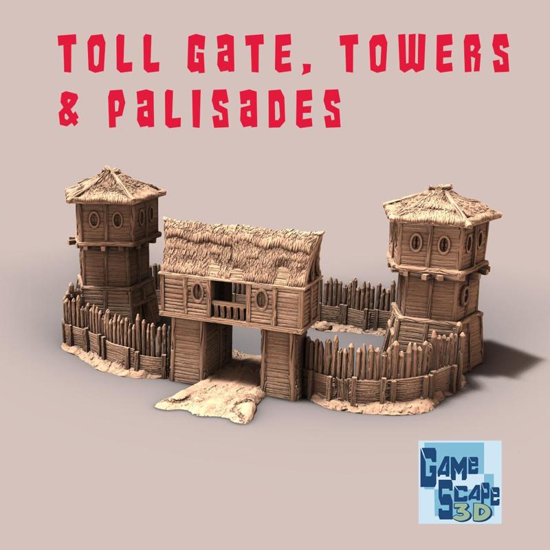 Toll Gate, Towers, & Palisades
