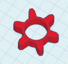 MSKA-Stern klein für  Häussler SP 5 - SP 30 Teigknetmaschine