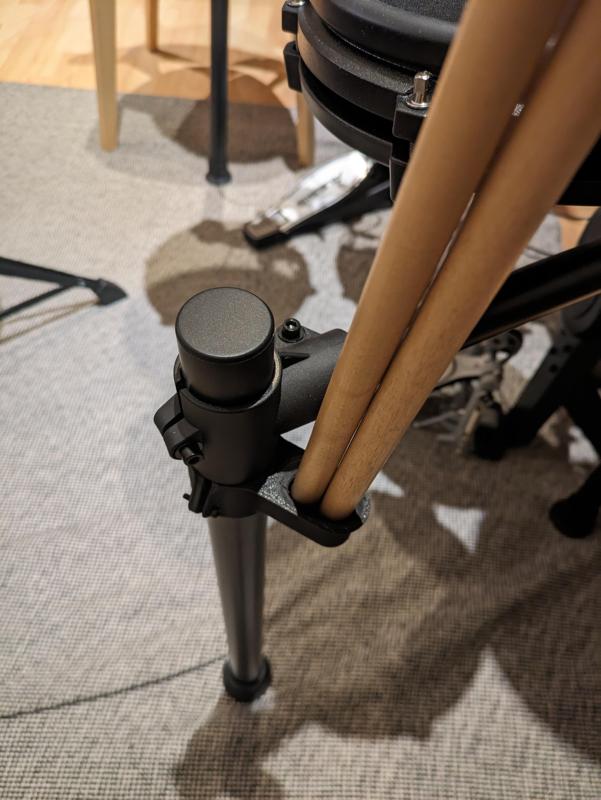 Drum stick holder for Alesis Nitro Mesh