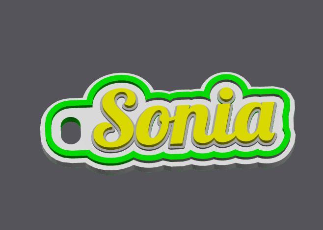 Keychain Sonia