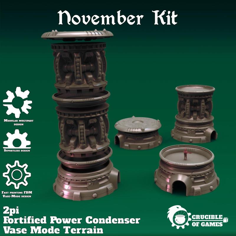 2pi Fortified power condenser kit