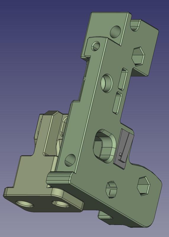 Endstop mod for Voron 2.4r1 mgn9 CW2 X carriage