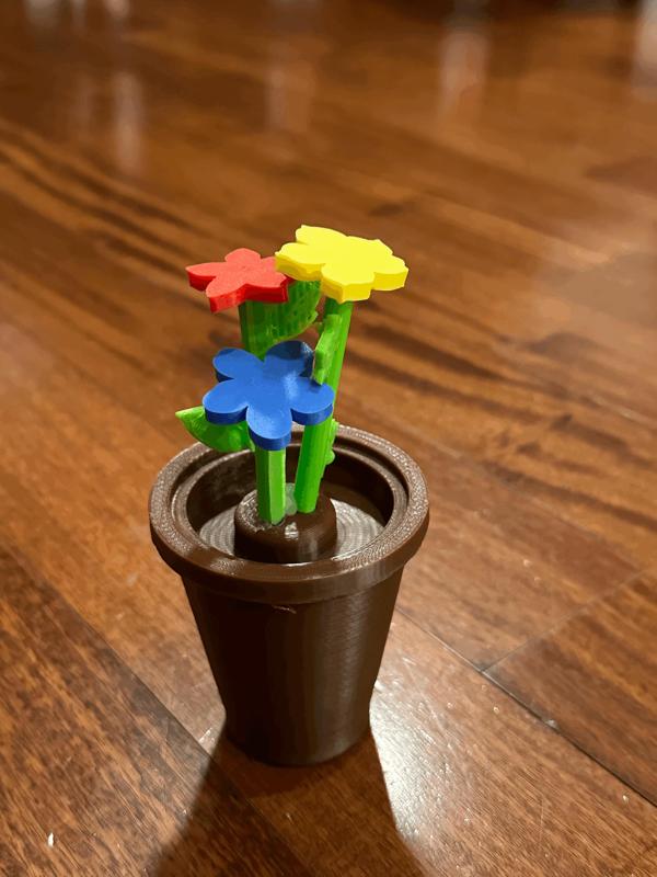 Simple flower pot
