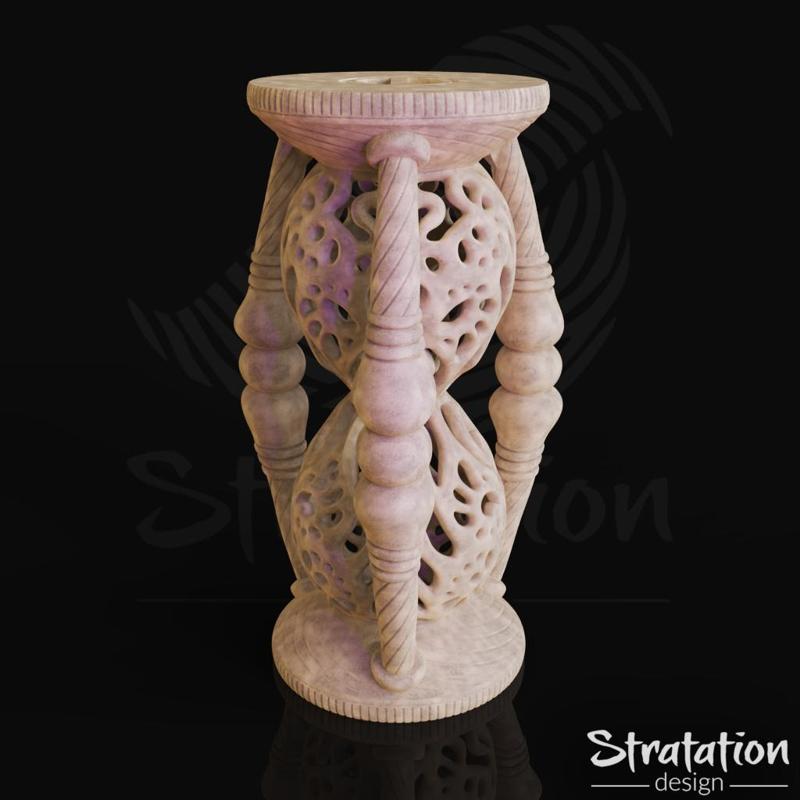 Wizard's Hourglass Dice Box