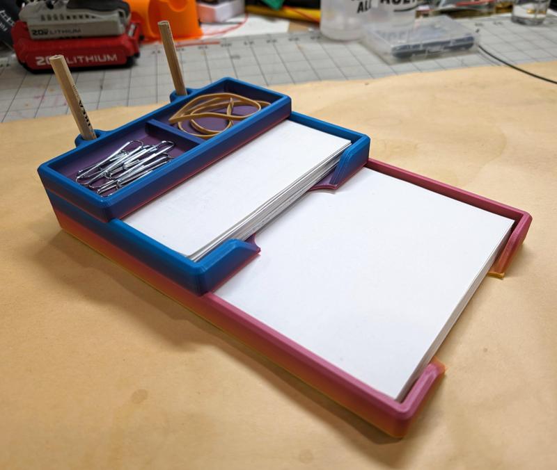 Desk Organizer / Scratch (Scrap) Paper Holder