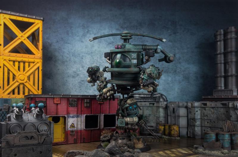 WARPOD Rigger 'Aerothopper' Light Rotorcan