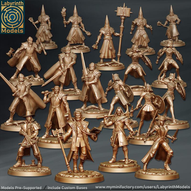 Witch Hunters Collection Vol. 1 - 32mm scale
