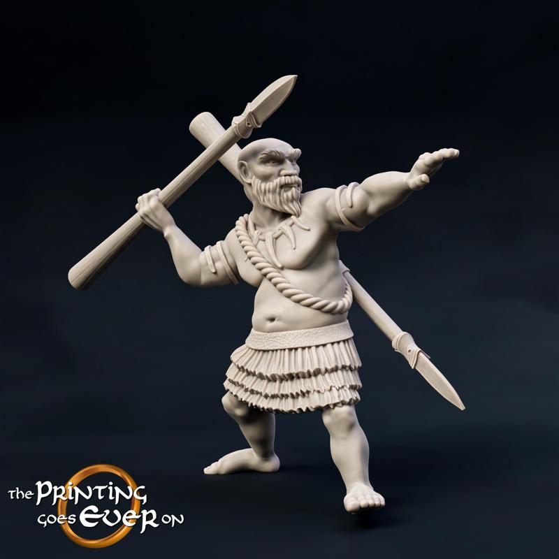 Woodwose Spearman - Model B - Presupported