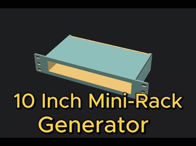 10 Inch Mini Rack Generator